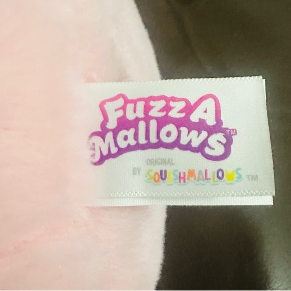 PHYLLIS FuzzAMallow Original Squishmallow KellyToy Pink Peach Fruit Plush 16” - Picture 3 of 3